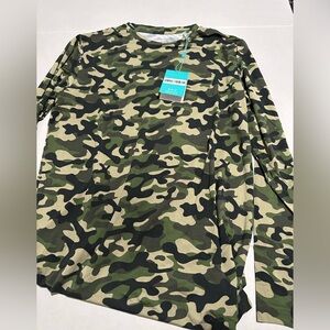 Posh Peanut Camouflage Long Sleeve Shirt